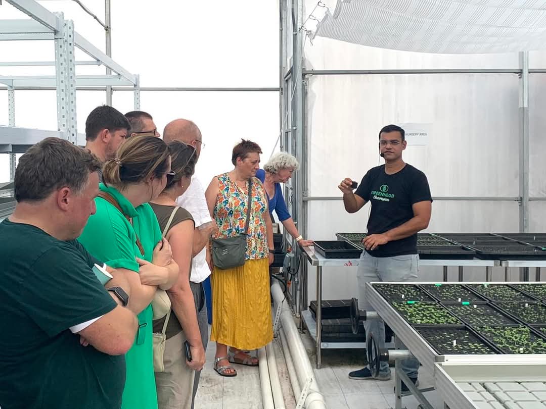 Farm tour - nursery